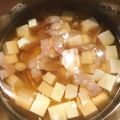 そらたん♡'s cooksnap of when they made 簡単✩豆腐とベーコンのコンソメスープ.
