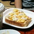 ミっチー子's cooksnap of when they made ツナと卵のウェーブトースト.