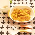 ＊かほママ＊'s cooksnap of when they made かぼちゃチーズおやき 離乳食 後期.