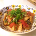 ★おぺこやん★'s cooksnap of when they made 塩さばとたけのこのトマポン香味炒め.