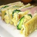 けんた21's cooksnap of when they made 低糖質！高野豆腐サンドイッチ.