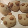 moco00moco's cooksnap of when they made パンダのぷち饅頭.