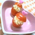ねっちゃんっ's cooksnap of when they made ●プチトマトで　トマたまごカップ●.