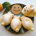 puniＫ's cooksnap of when they made お月見うさぎちゃん(*^。^*).