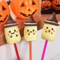 ぽめchan's cooksnap of when they made チョコマシュマロのおばけたち.