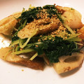 クックQWXIQR☆'s cooksnap of when they made ちくわと水菜のごま煮.
