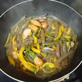 いちご0222's cooksnap of when they made 青紅椒炒魔芋｜蒟蒻とピーマンの細切り炒め.