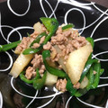 クックLJ5TPY☆'s cooksnap of when they made ピーマンと長いもの中華炒め.