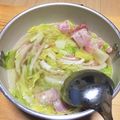 しーたん♡♡♡'s cooksnap of when they made 白菜とベーコンのミルフィーユ鍋.