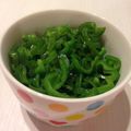 まいてぃ★★'s cooksnap of when they made ピーマンの白だし炒め.