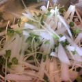 snowdayan's cooksnap of when they made ラー油でピリ！っと大根ツナサラダ.