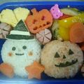 cibirei's cooksnap of when they made キャラ弁★ハロウィン.