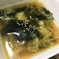やなつこ's cooksnap of when they made ウェイパーで簡単★キャベツの中華スープ♬.