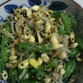 わわこ624's cooksnap of when they made いんげん、もやしの簡単胡麻和え♪.