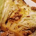 クック2M8C06☆'s cooksnap of when they made 頑張った！✨みたいなキャベツひき肉蒸し.