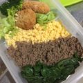 めぐえむ's cooksnap of when they made 三色そぼろ弁当.