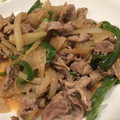 makosaka's cooksnap of when they made 豚の肩肉の切り落としを美味しく！.