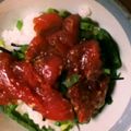 のえもゆ's cooksnap of when they made 絶品！づけまぐろどん★.