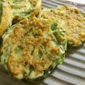 ☆Rokko☆'s cooksnap of when they made 混ぜるだけの巨大おやき「にらせんべい」２.