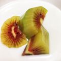 ちづりんも's cooksnap of when they made レインボーレッドキウイ＆ヨーグルト.