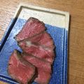 居酒屋とらやん＠うち's cooksnap of when they made ローストビーフ オージービーフのもも肉で.