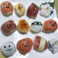 1児のお母ちゃん's cooksnap of when they made ハロウィーン手毬寿司.