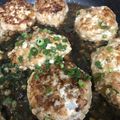 クック1R8XVV☆'s cooksnap of when they made 照り焼き豆腐つくね.