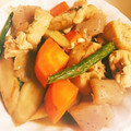 ●＊あやの＊●'s cooksnap of when they made とろ～りあんのささ身と根菜の煮物.