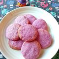 カルン's cooksnap of when they made 紫いもパウダーで☆ザクほろっミニクッキー.