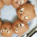 なか★まゆ's cooksnap of when they made ハロウィン黒猫？キラリ☆ネコちぎりぱん☆.