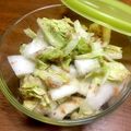 YUKIKI☆'s cooksnap of when they made 白菜浅漬け✿これが塩麹やわらかうま塩味★.