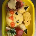 ルルララ♡'s cooksnap of when they made ピカチュウ☆キャラ弁.