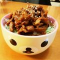 ハニー亭's cooksnap of when they made 我が家の豚丼♪.