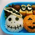はに丸☆'s cooksnap of when they made コウモリ☆ハロウィン弁当☆.