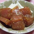 shouko's cooksnap of when they made 千切り長芋とづけマグロのやまかけ風.