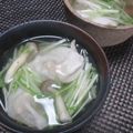 ジョングレ's cooksnap of when they made 豆苗ワンタンスープ.