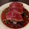zakico00's cooksnap of when they made 大根のステーキと鴨のロース煮.