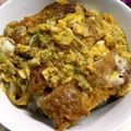 蒼の雫sp's cooksnap of when they made お惣菜のとんかつdeかつ丼！.