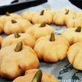 いくともんきー's cooksnap of when they made ハロウィン☆型無しで♪かぼちゃクッキー.