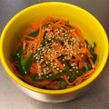♥ゆん♥'s cooksnap of when they made にんじんとピーマンのきんぴら.