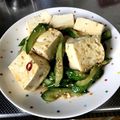 あこーーたん's cooksnap of when they made 豆腐とキュウリのピリ辛中華炒め.