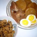 ののﾁｬﾏ's cooksnap of when they made 我が家の大根と豚肉の煮物.