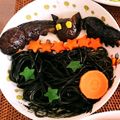 いけみーすけ's cooksnap of when they made ハロウィン♪茄子でコウモリ(^-^)v.