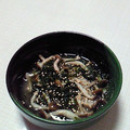 じゅん♪'s cooksnap of when they made きゅうりとわかめのしょうが酢和え.
