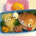 リヨ姫's cooksnap of when they made ハロウィン弁当にも♥ミイラパスタ.