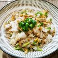 あーこ姐's cooksnap of when they made セロリの葉としらすのチャーハン.