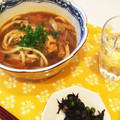 clover44's cooksnap of when they made リメイク♡お玉で計量♪和風カレーうどん☆.