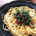 Ykt・坊ママ's cooksnap of when they made 簡単梅しそ和風パスタ.