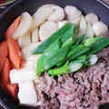 жゆきにゃж's cooksnap of when they made 牛肉とさといもの煮物（スキヤキ風）.
