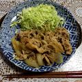 chi−ちゃん's cooksnap of when they made 豚肉の味噌生姜焼き.
